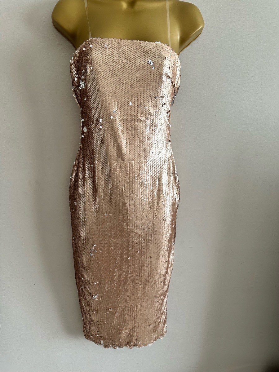 Stunning sequin dress by NAANAA uk6 (new)