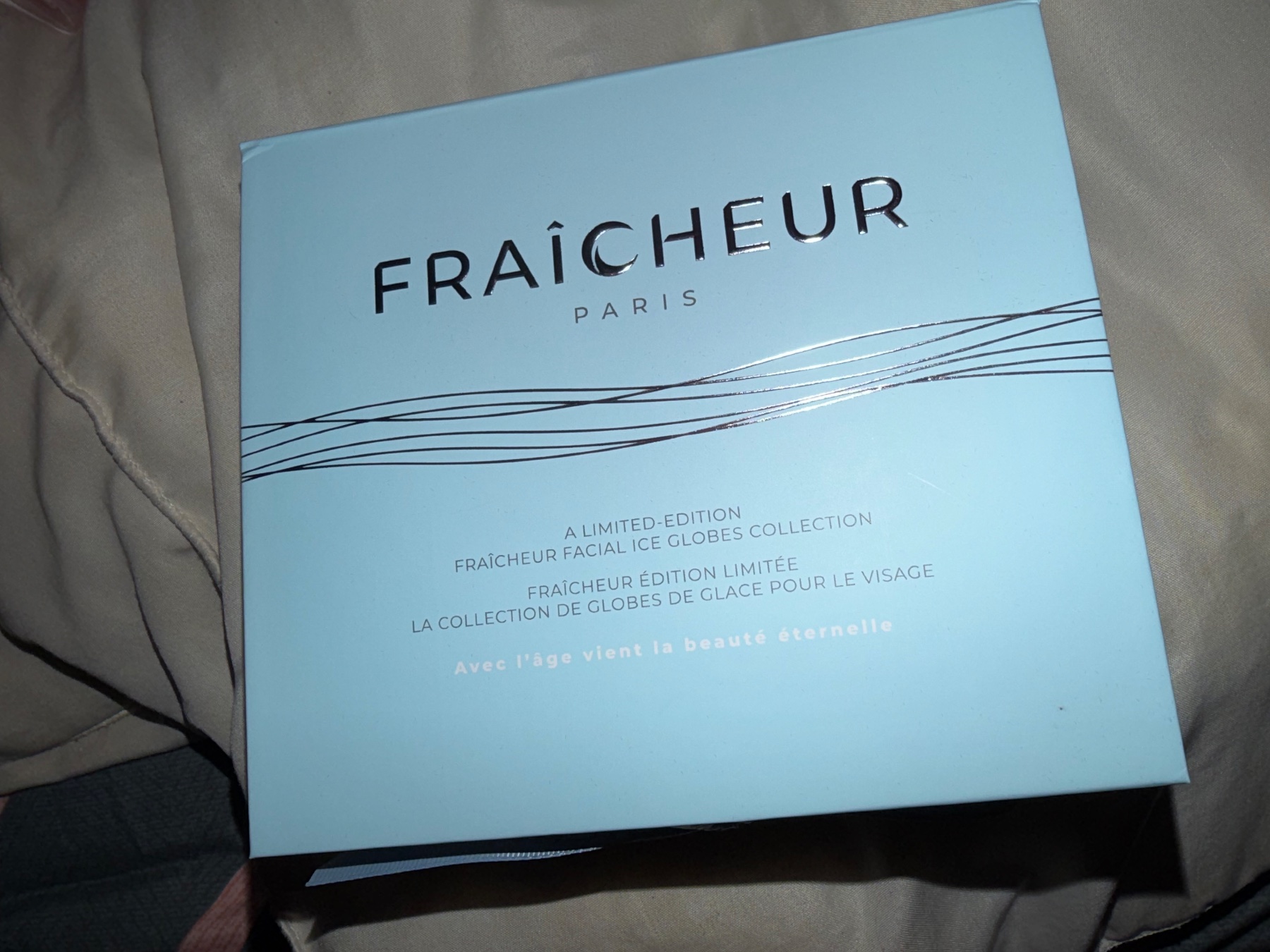Fraicheur Paris ice globes facial pink