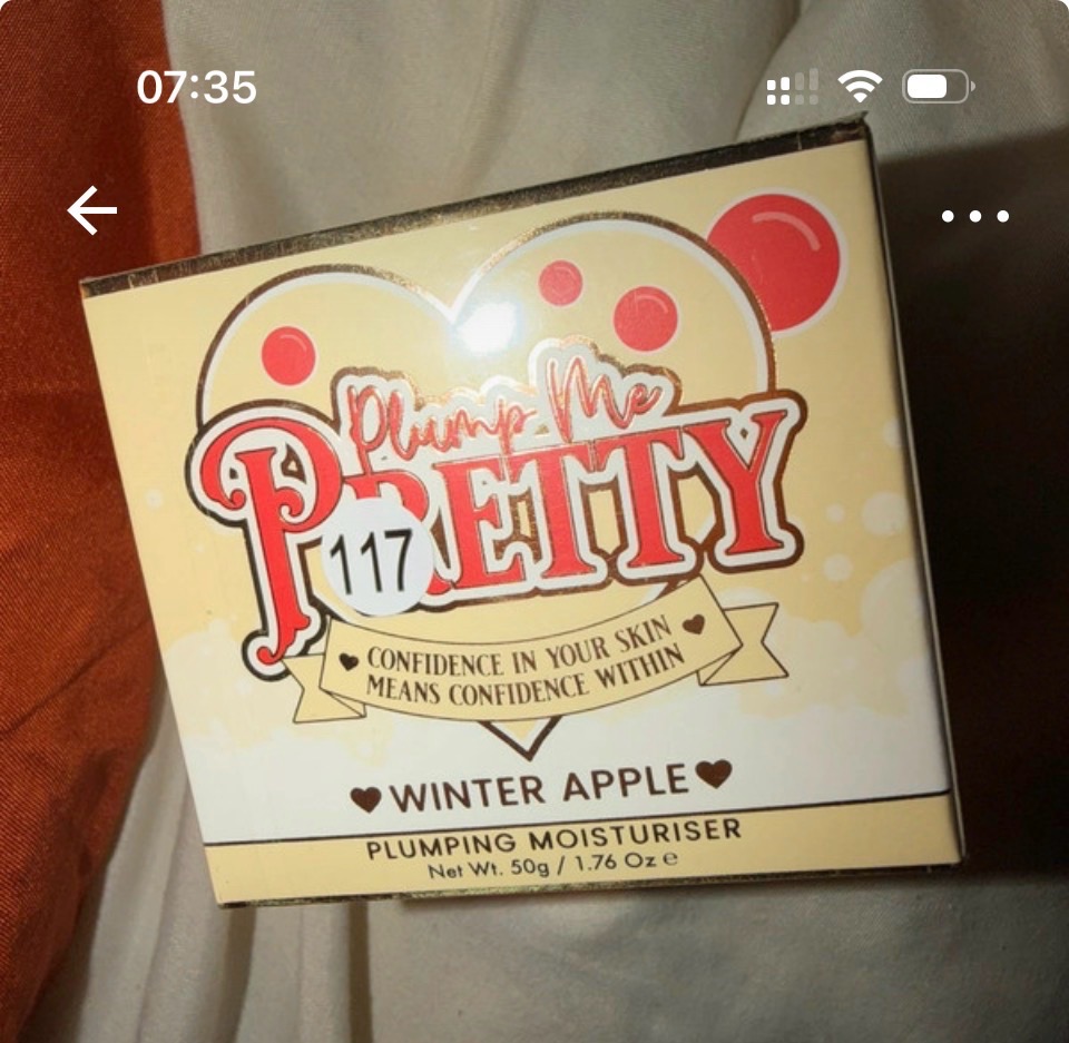 Winter apple make up remover
