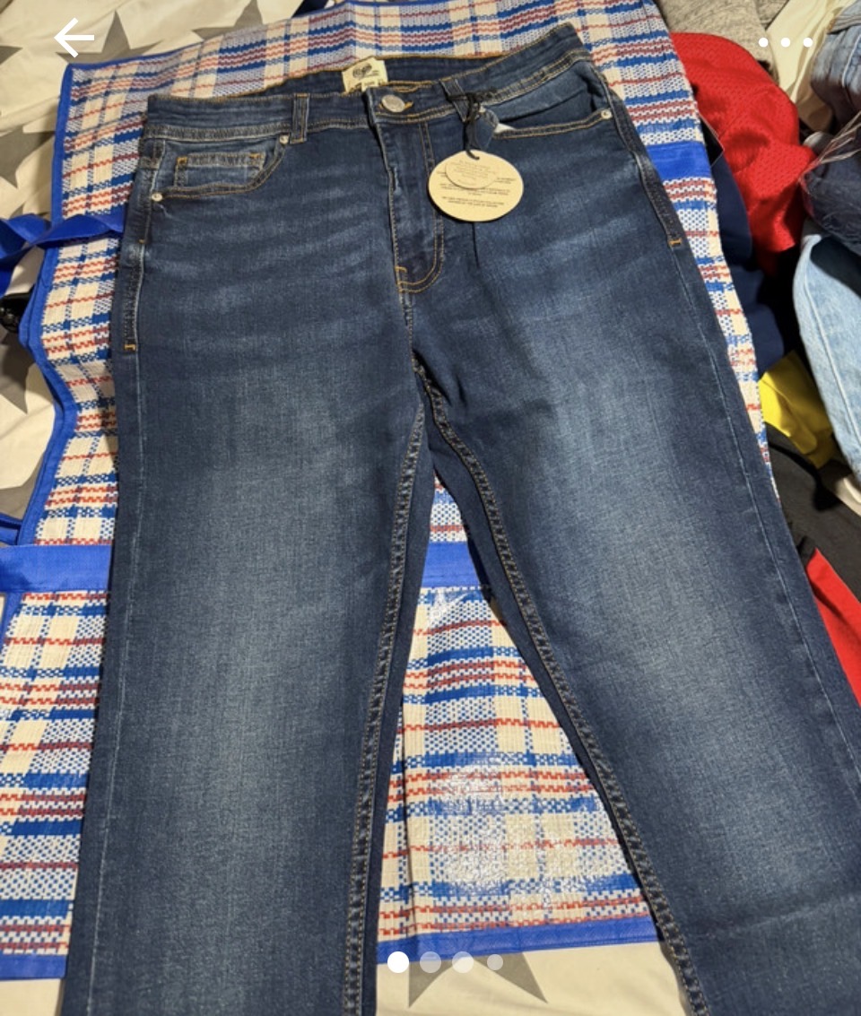 Denim jeans just organic