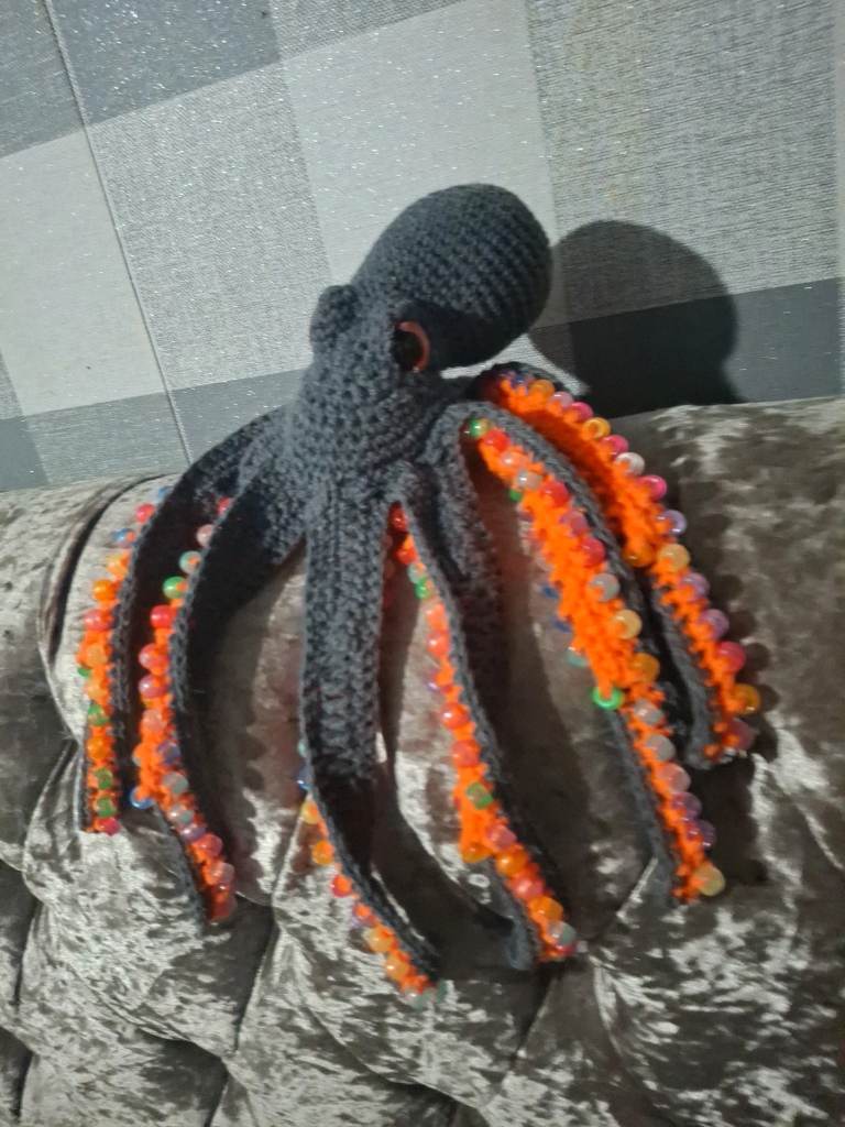 Weighted sensory octopus fidget