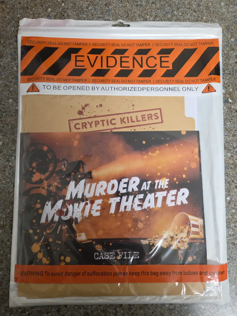 Cryptic Killers Murder at the Movie Theatre