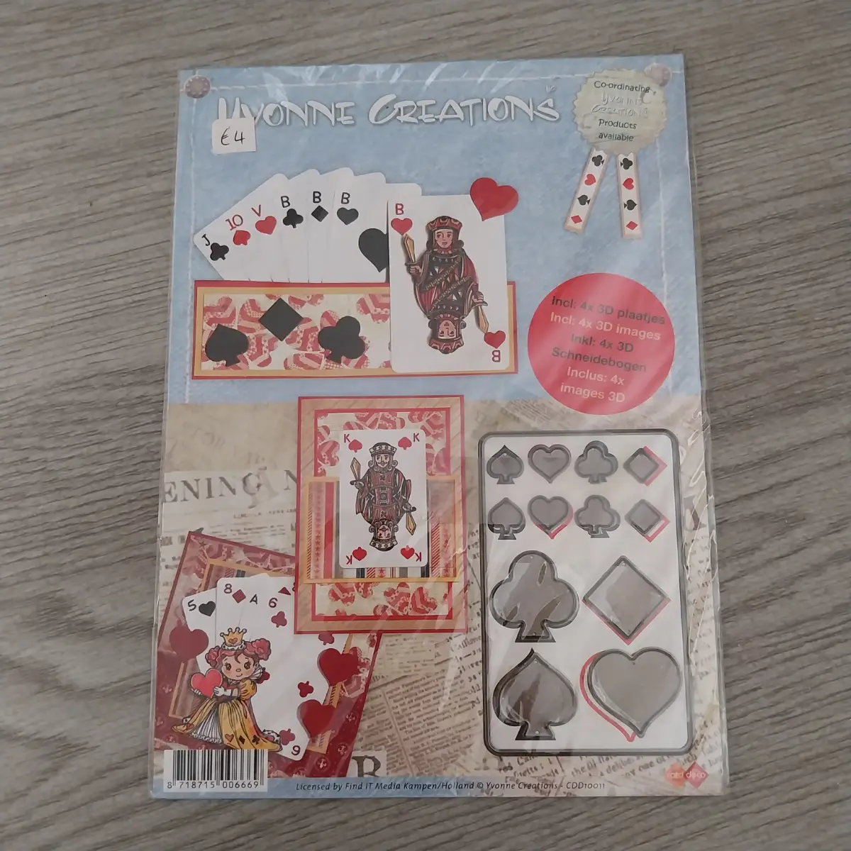3d decoupage and dies