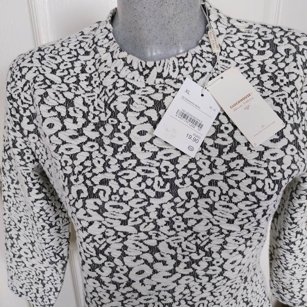 Clockhouse dress with 3/4 sleeves bnwt