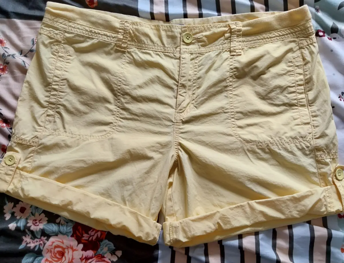 Yellow shorts