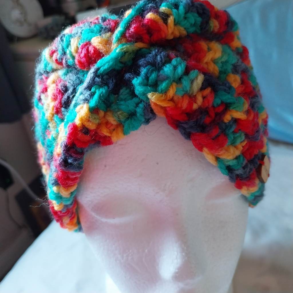 Handmade crochet bandana large size