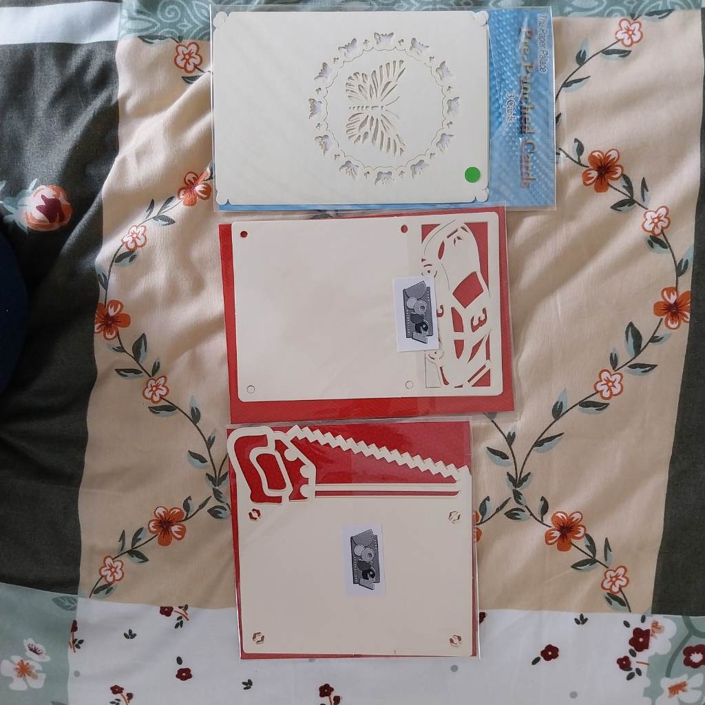 3 x packs of 3 luxury card layers