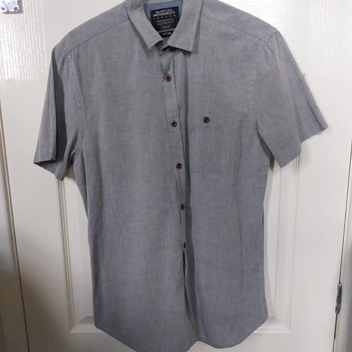Short sleeved shirt from burtans size m fitted