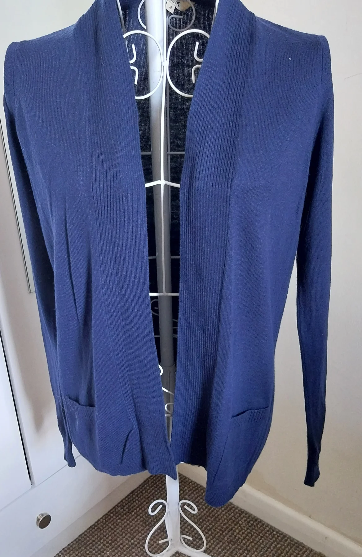 Navy blue cardigan
