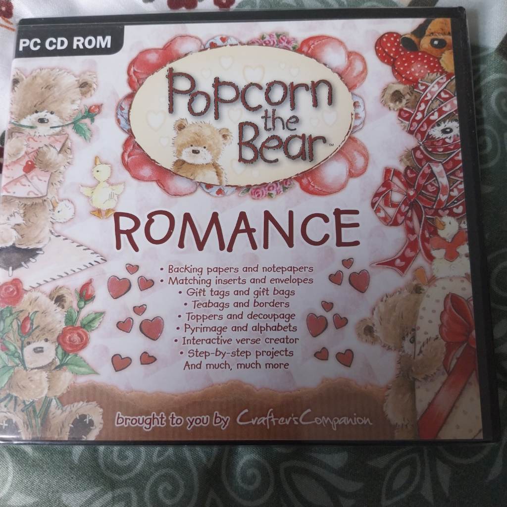 Popcorn the bear Romance pc cd-rom