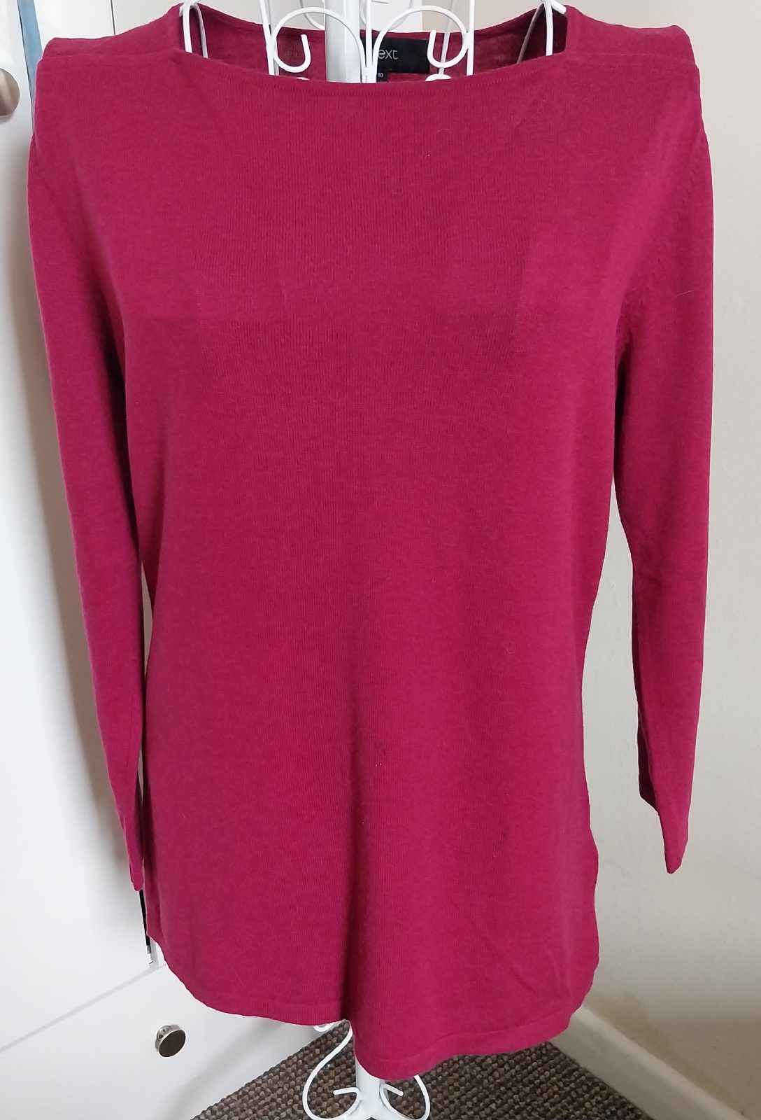 Burgundy Next jumper