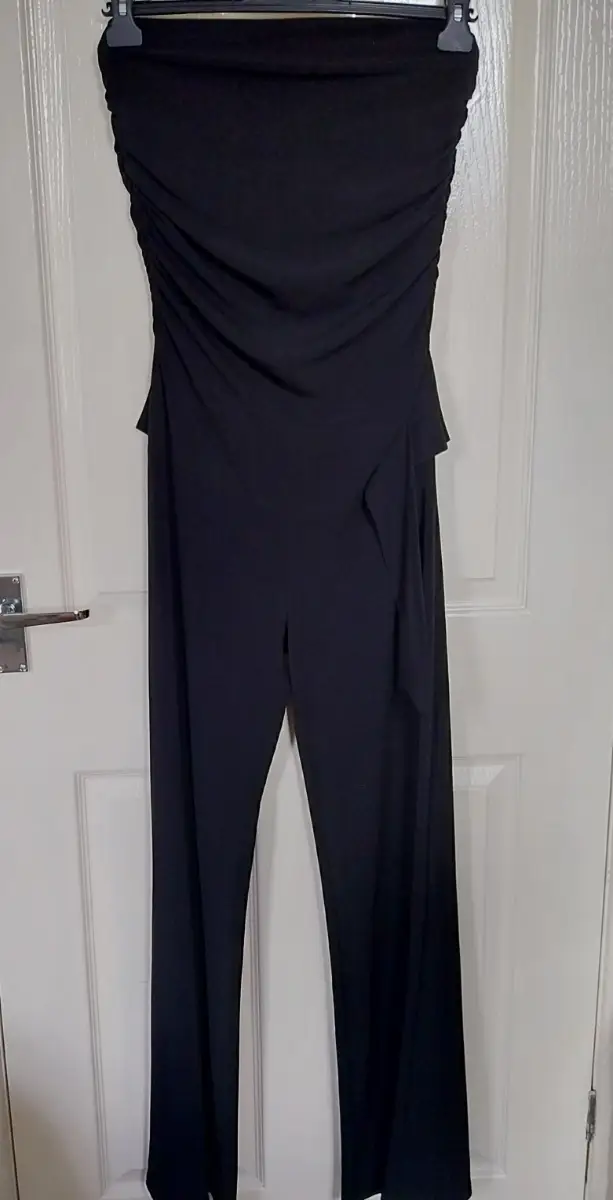 Jumpsuit wide legged with bustier style top