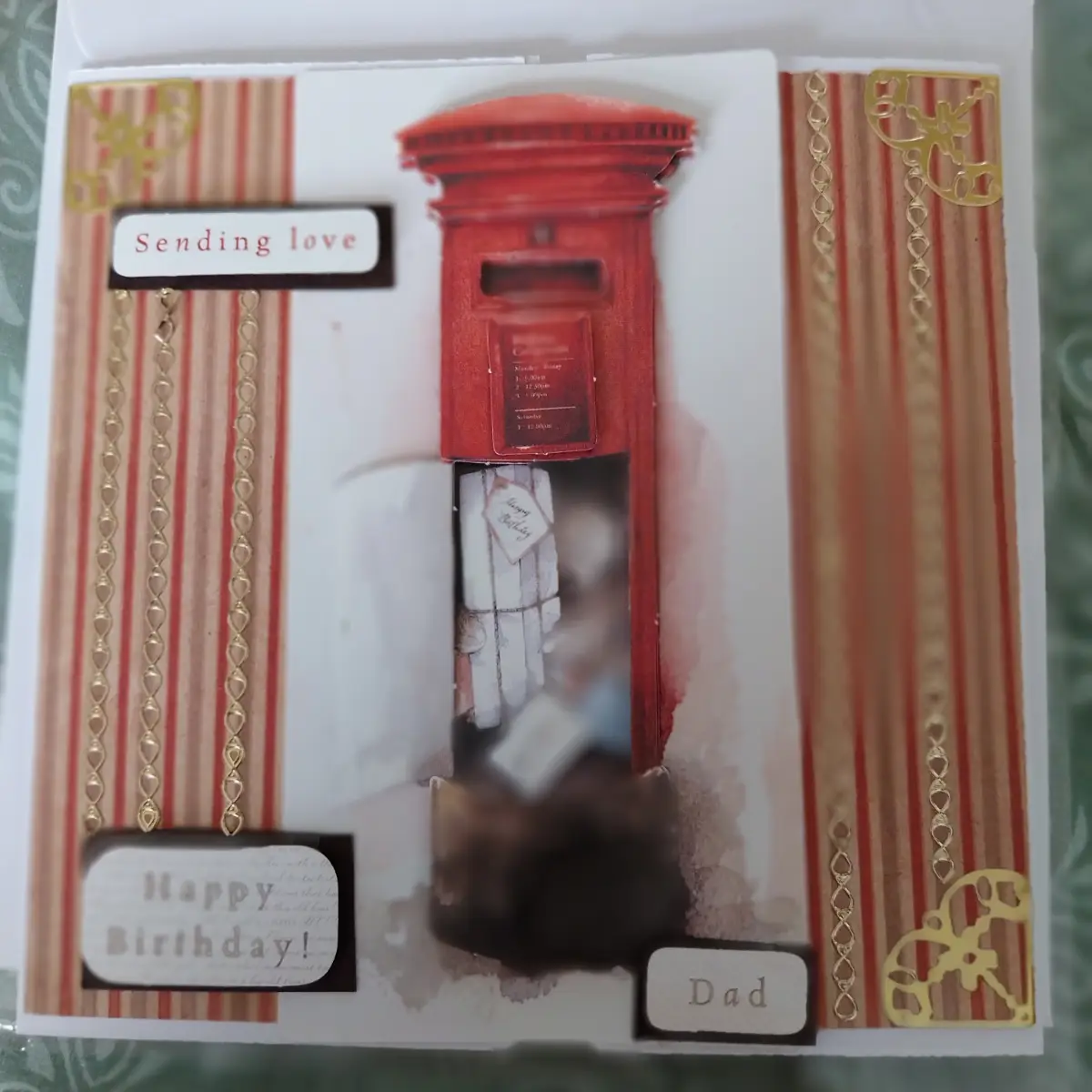 Handmade Dad Birthday card