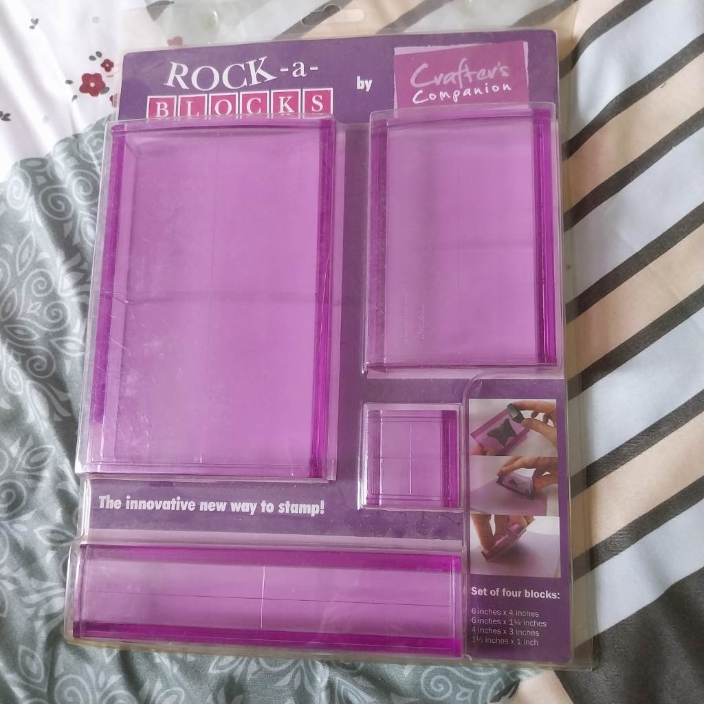 Rock-a-blocks by crafters companion