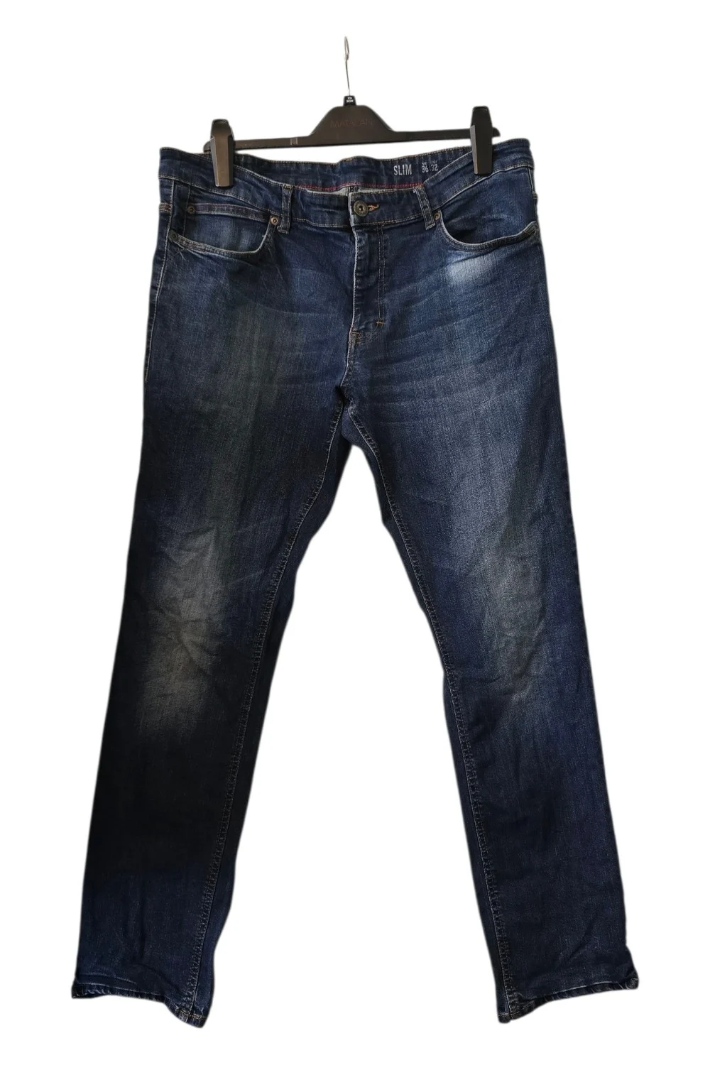 F&F Blue Slim Fit Jeans | W36 L32