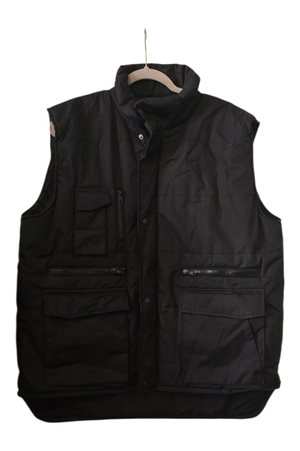 Result Work-Guard Black Padded Gilet