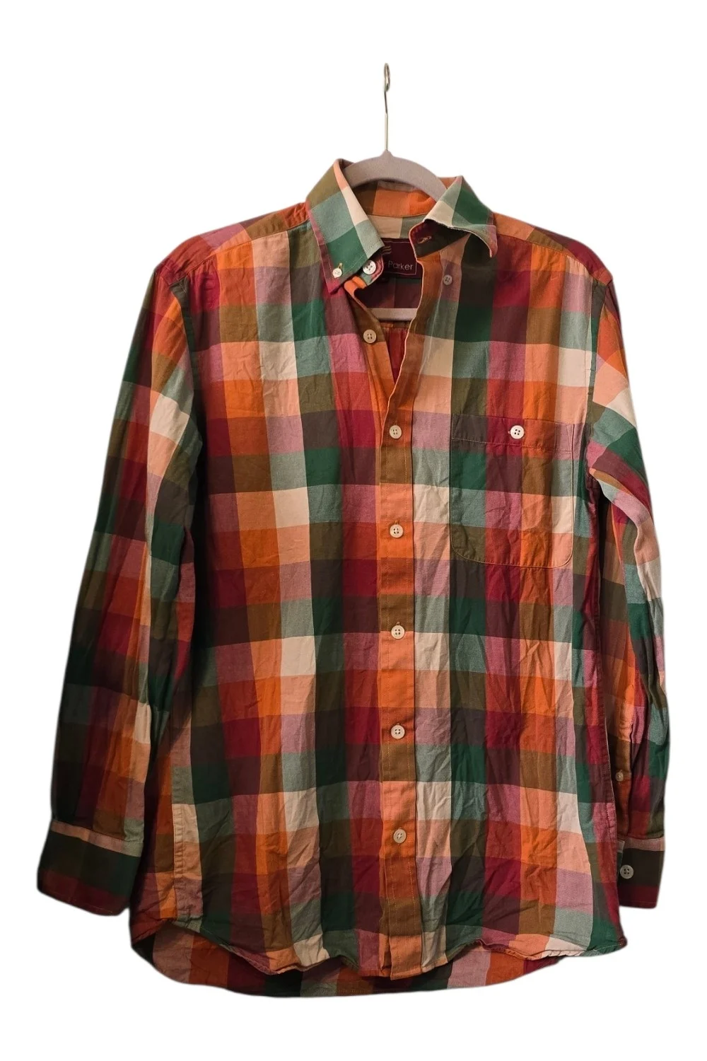 Harvey Parker Autumn Check Shirt | Size S