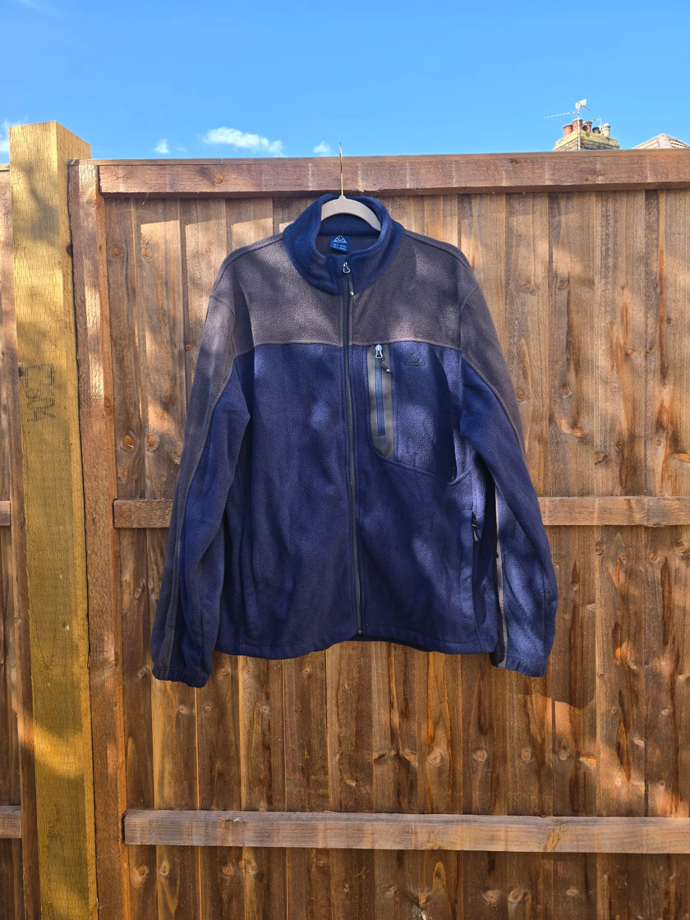 Outdoorsports Two‑Tone Fleece Jacket Size L