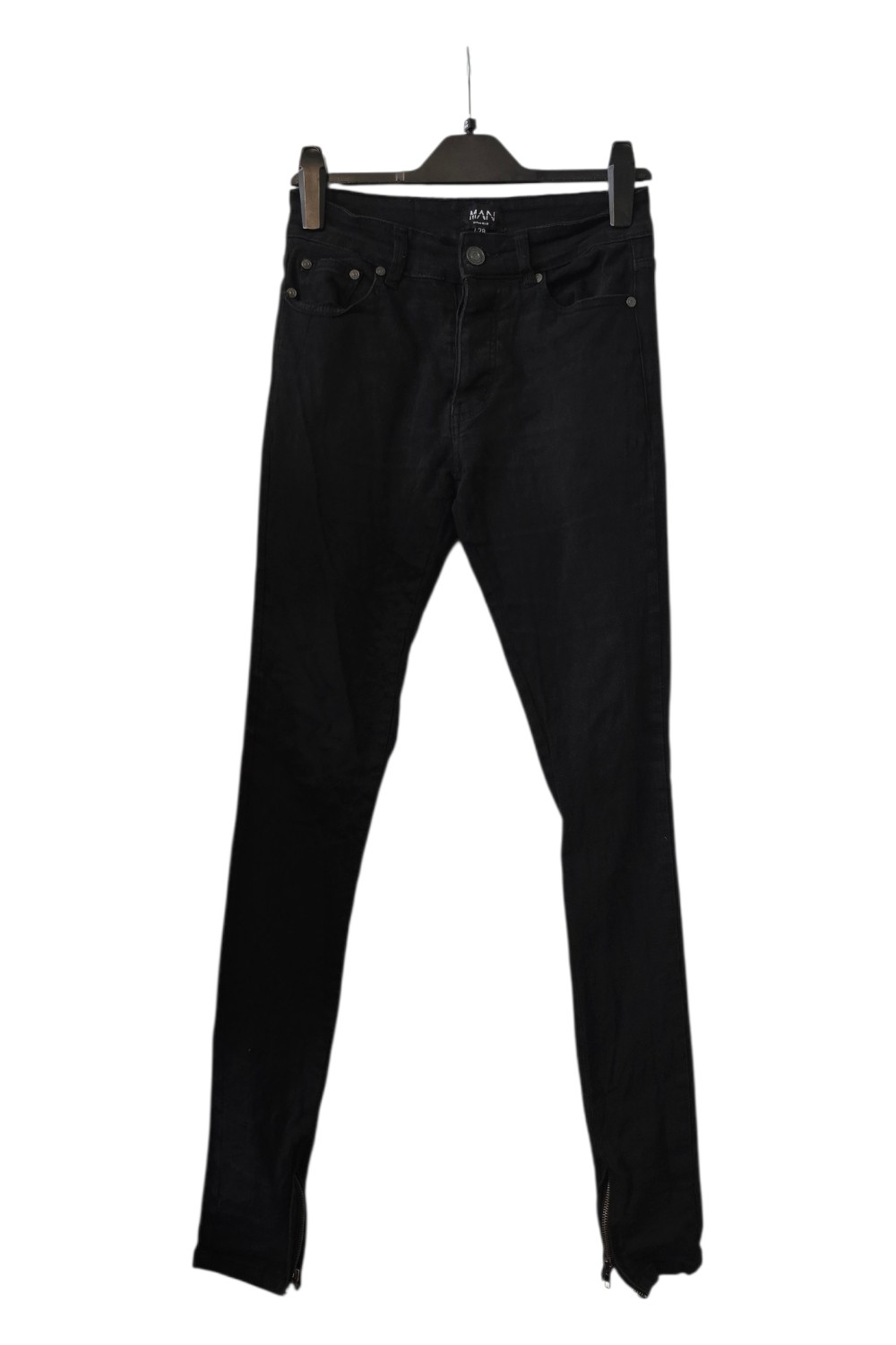 Boohoo MAN Black Skinny Jeans | W28 L32