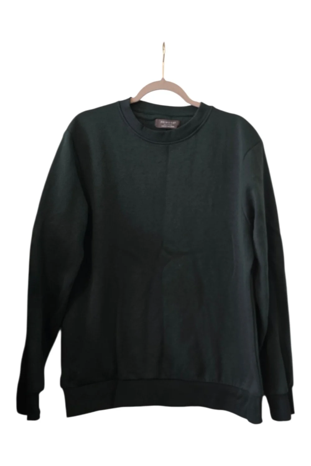 Primark Dark Forest Green Crew Neck Sweatshirt | Size XL