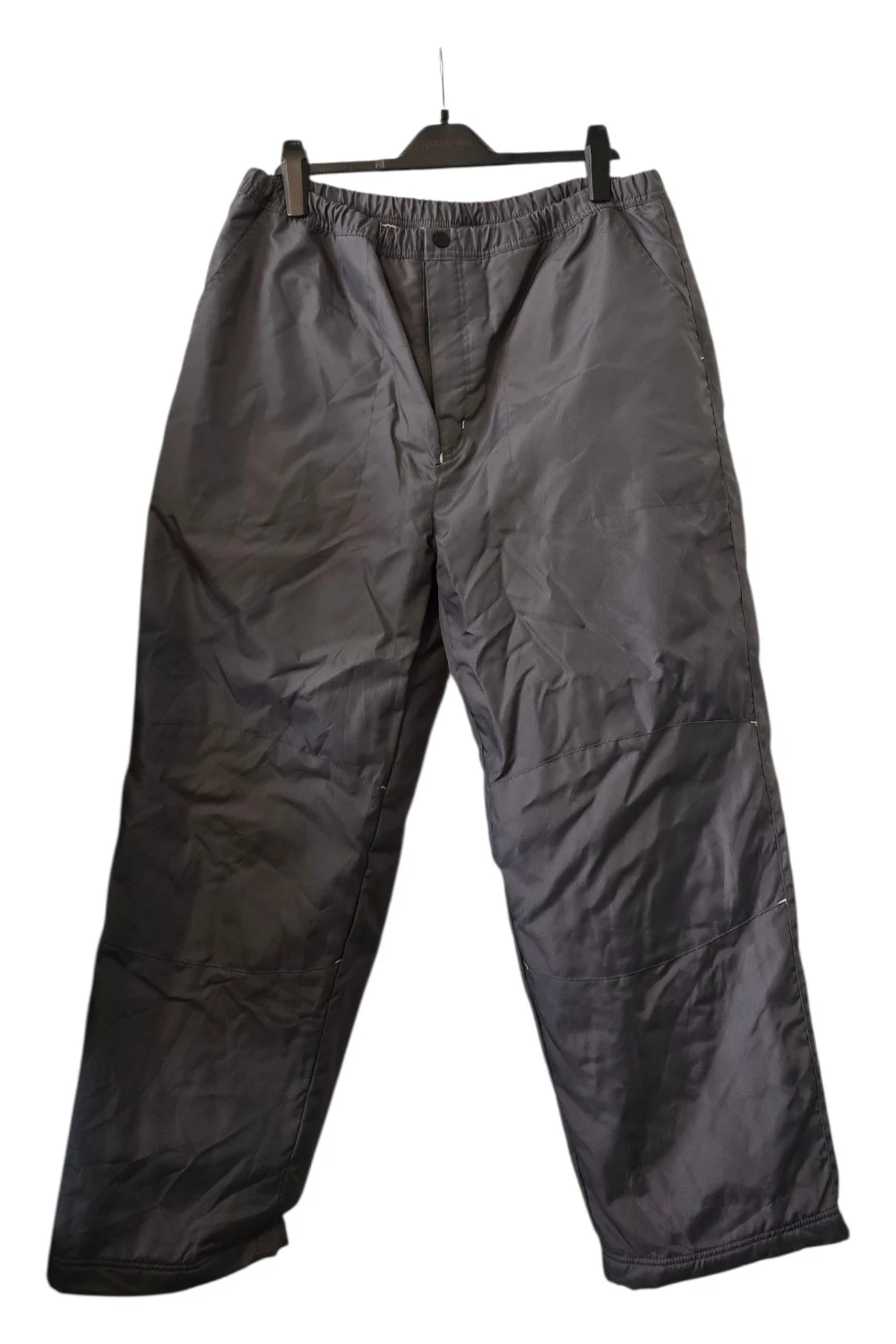 Cotton Traders Grey Fleece-Lined Winter Trousers | Size XL — Warm & Water-Resistant