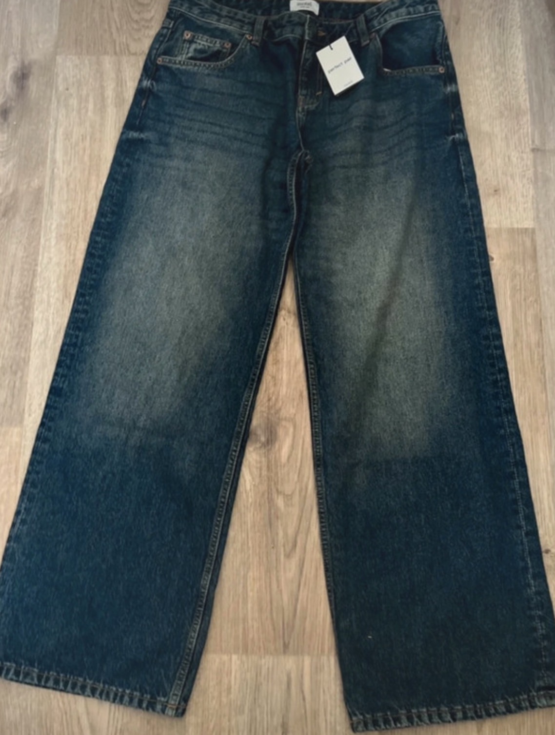 Motel Rocks W32 x L32 blue steel jeans