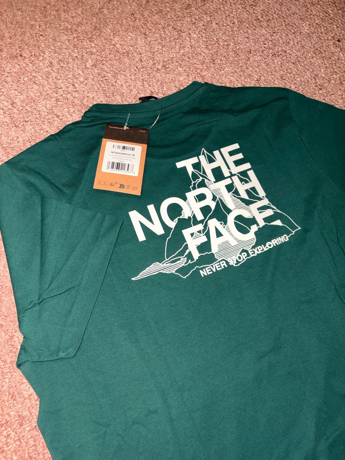 The North Face mountain sketch tee