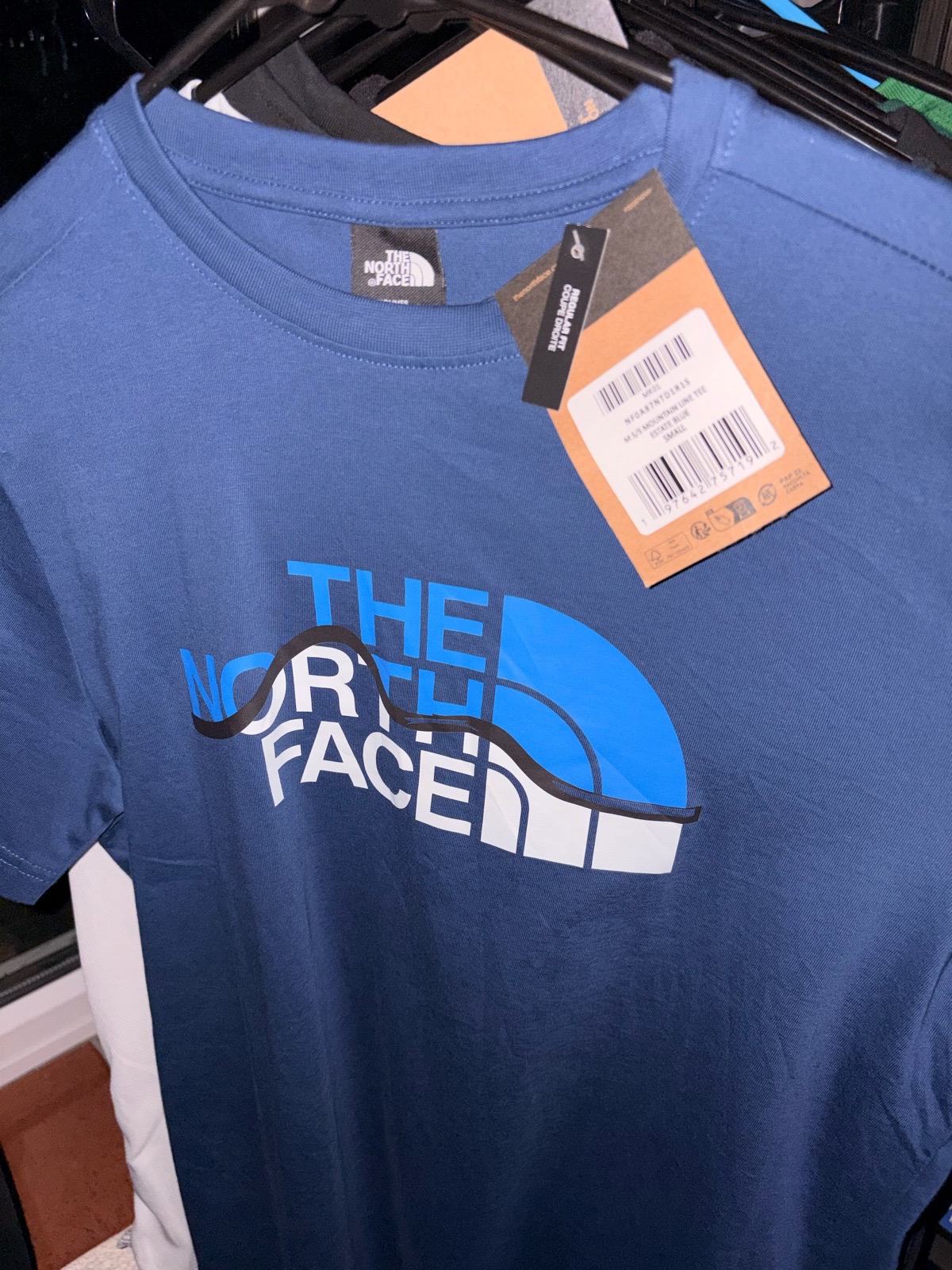 The North Face mountain line tee