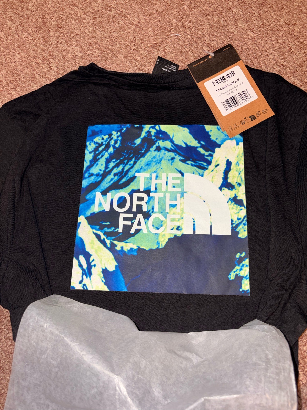 The North Face graphics heat tee