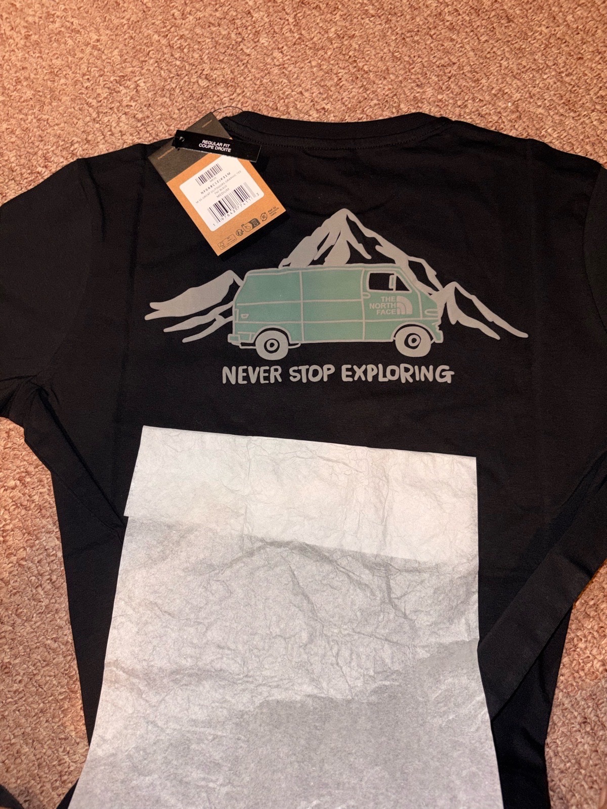 The North Face great outdoors graphic tee