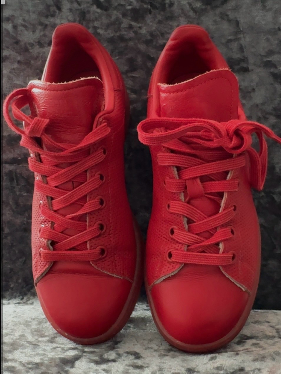Adidas Stan Smith Adicolor Scarlet Red - Size UK 4 (EU 36.5)