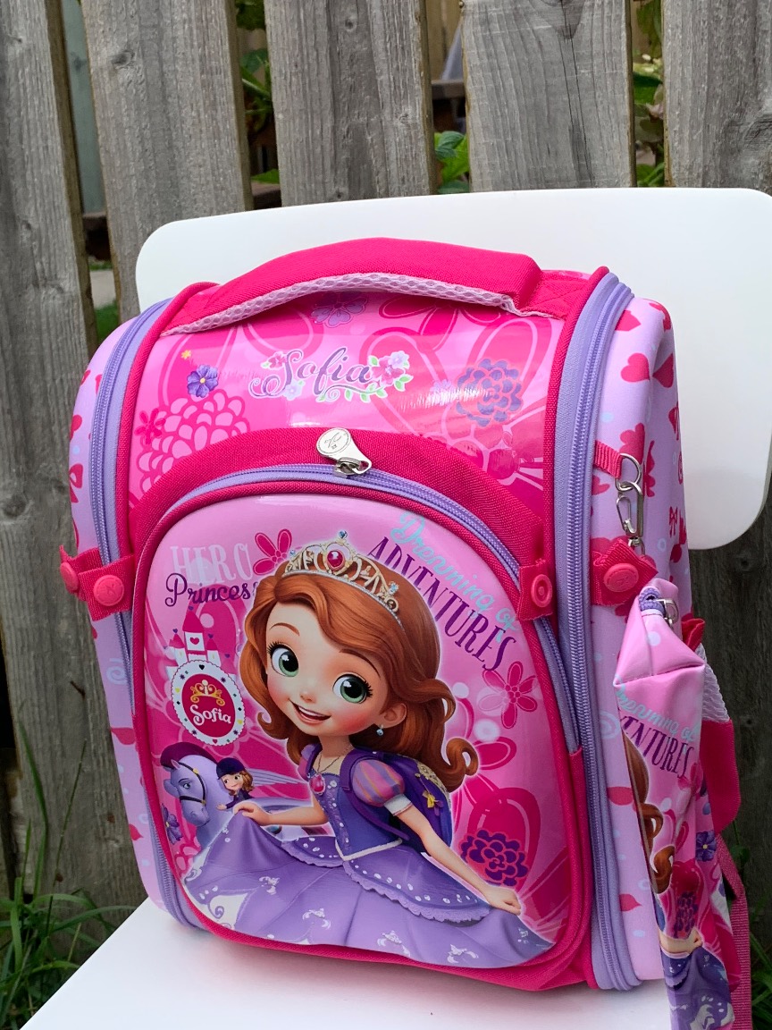 Kids Character Backpack School Bag Waterproof Supportive Back + Pencil Case