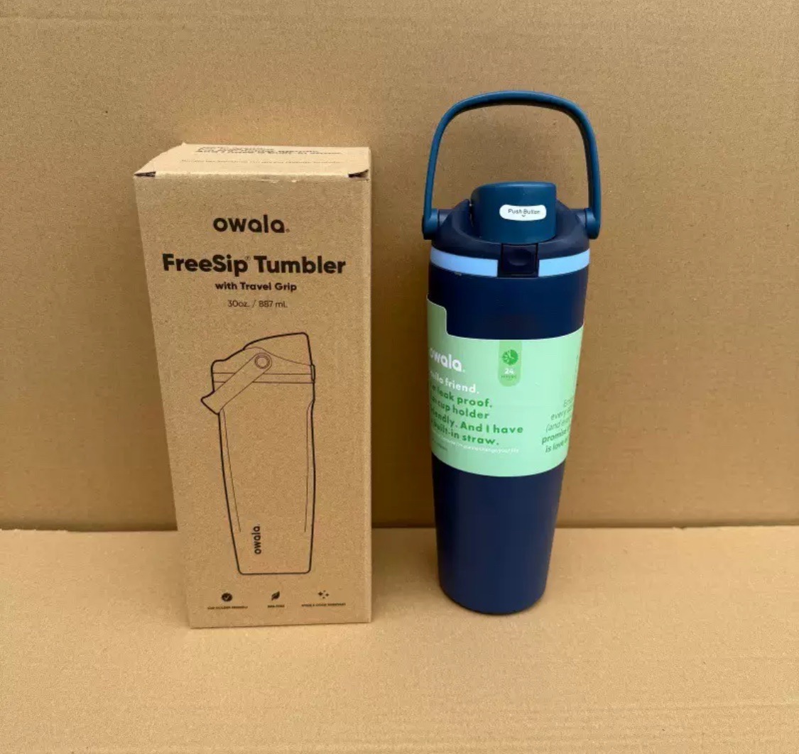 Owala free sip water bottle