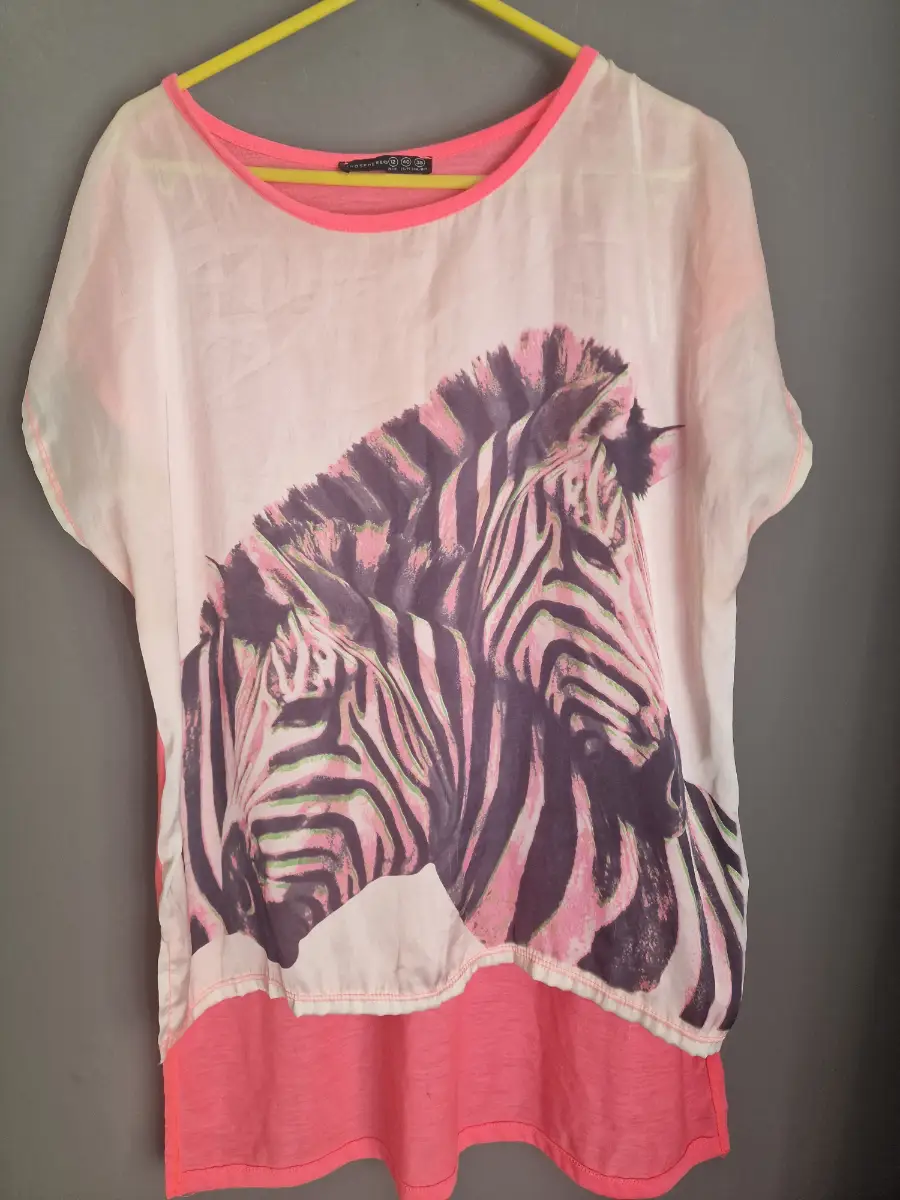 zebra print top