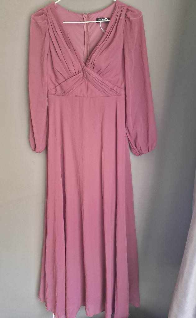 Plum coloured dress