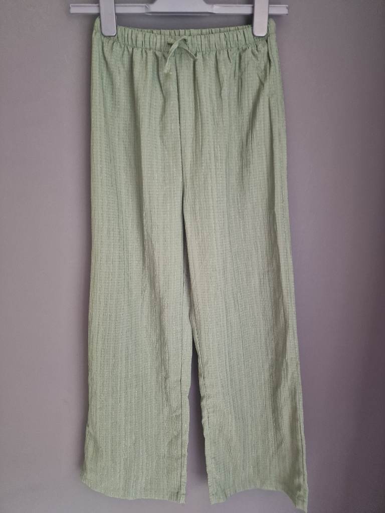 Khaki green trousers