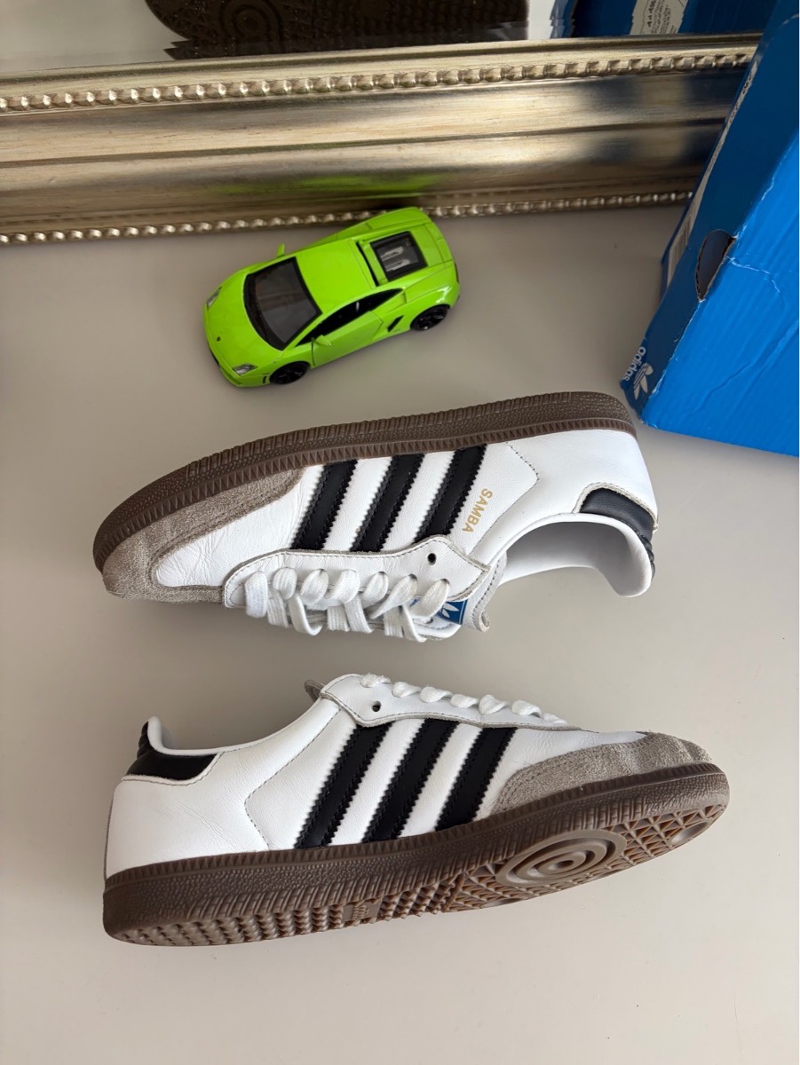Adidas OG Samba Gum Sole White&Black UK 4.5