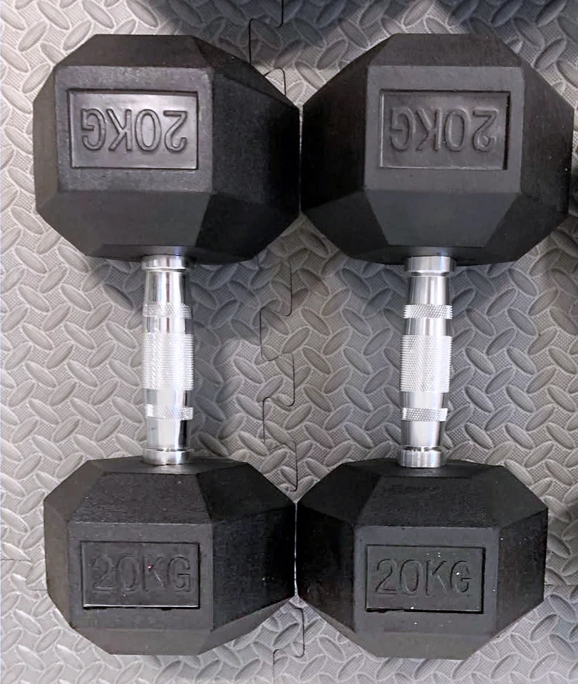 20kg HexDumbbell pair