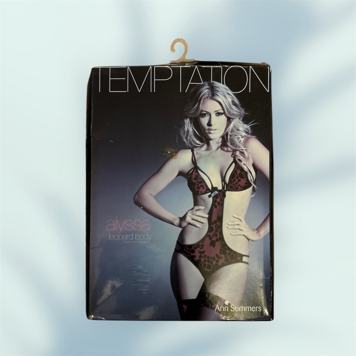 Ann Summers Temptation Alyssa Leopard Body Teddy Bodysuit BNIB