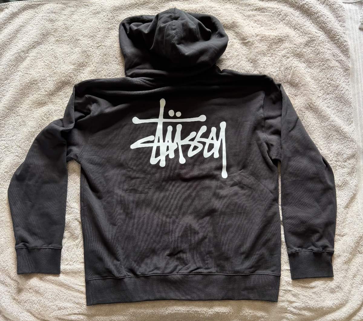 Black hoody, size large