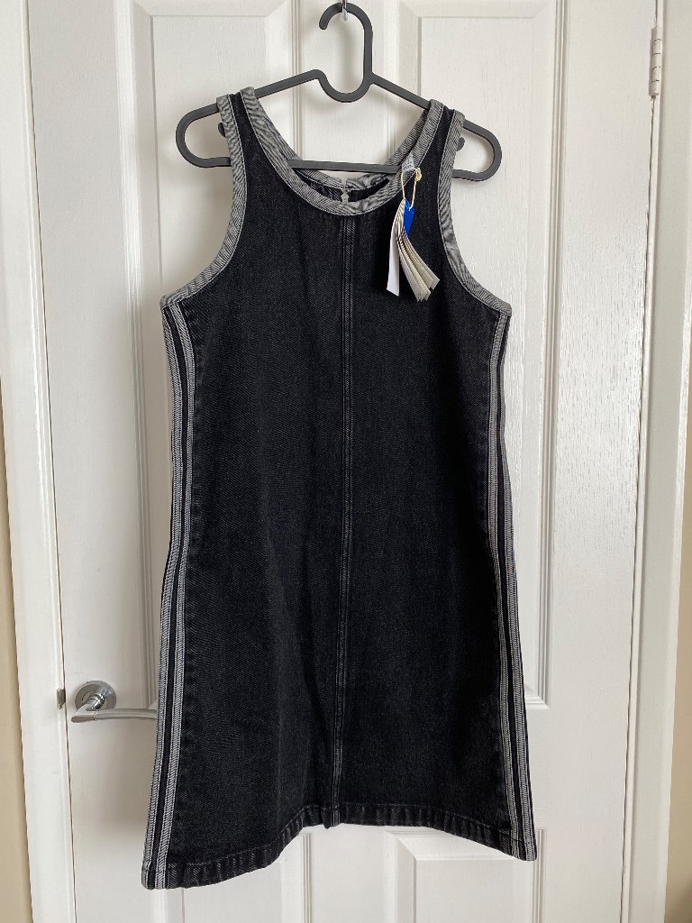Adidas denim dress Small UK 8/10