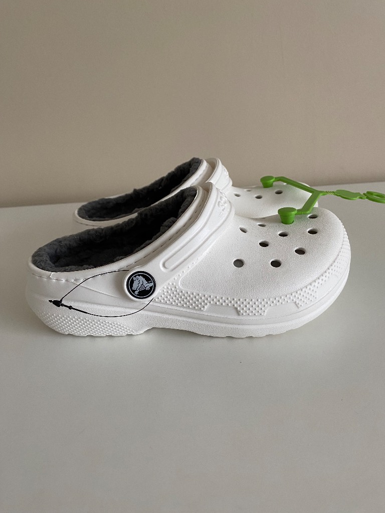 Crocs Classic lined clogs UK12 children's