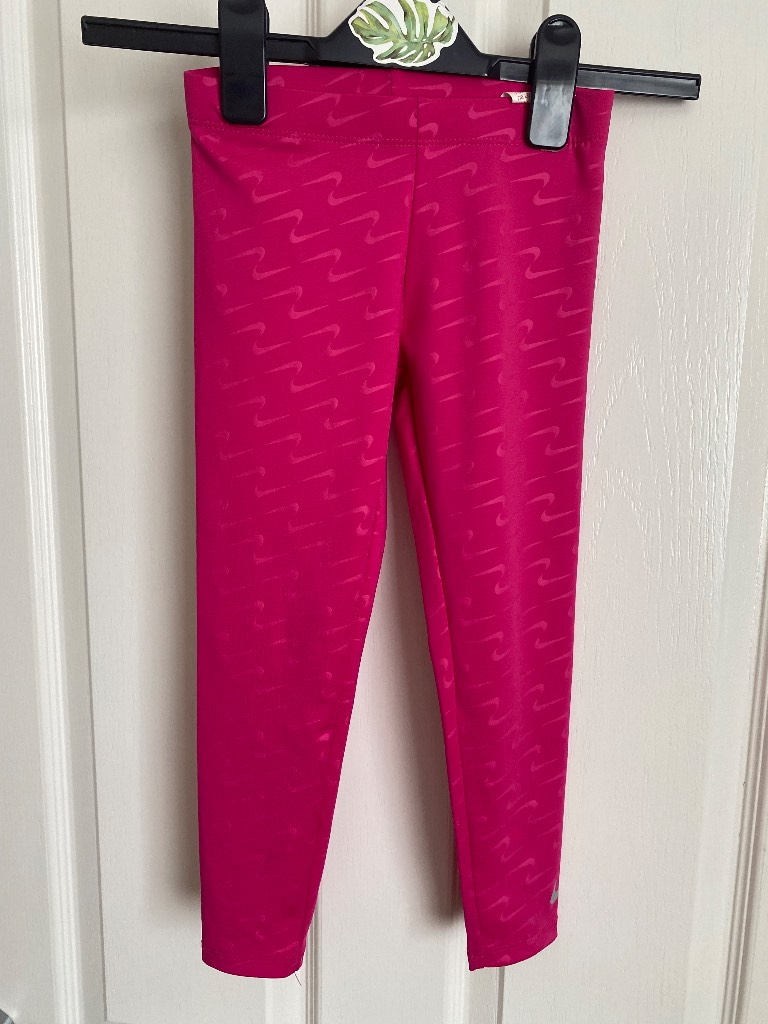 Nike dri fit girls leggings 5/6 years old