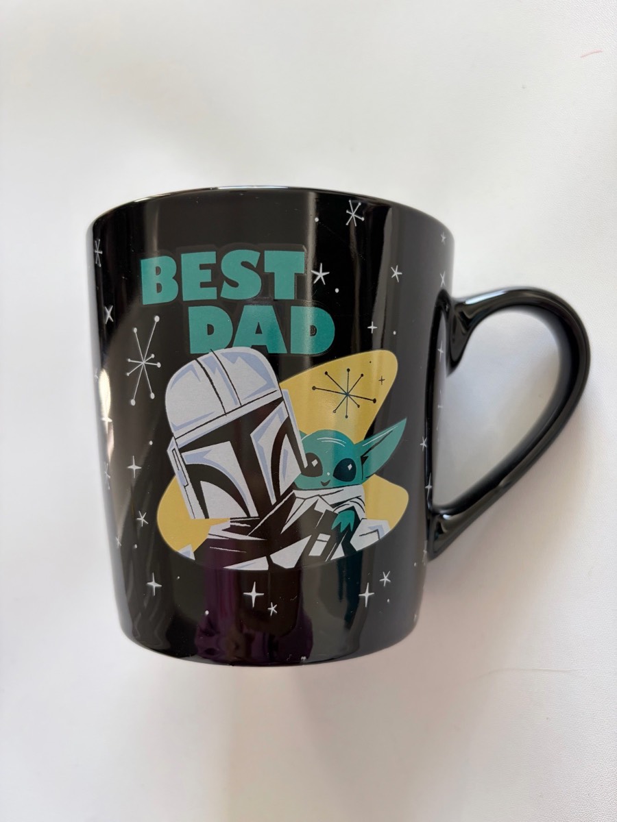 New Star Wars Best Dad In The Galaxy Black Printed Large Mug Gift Present