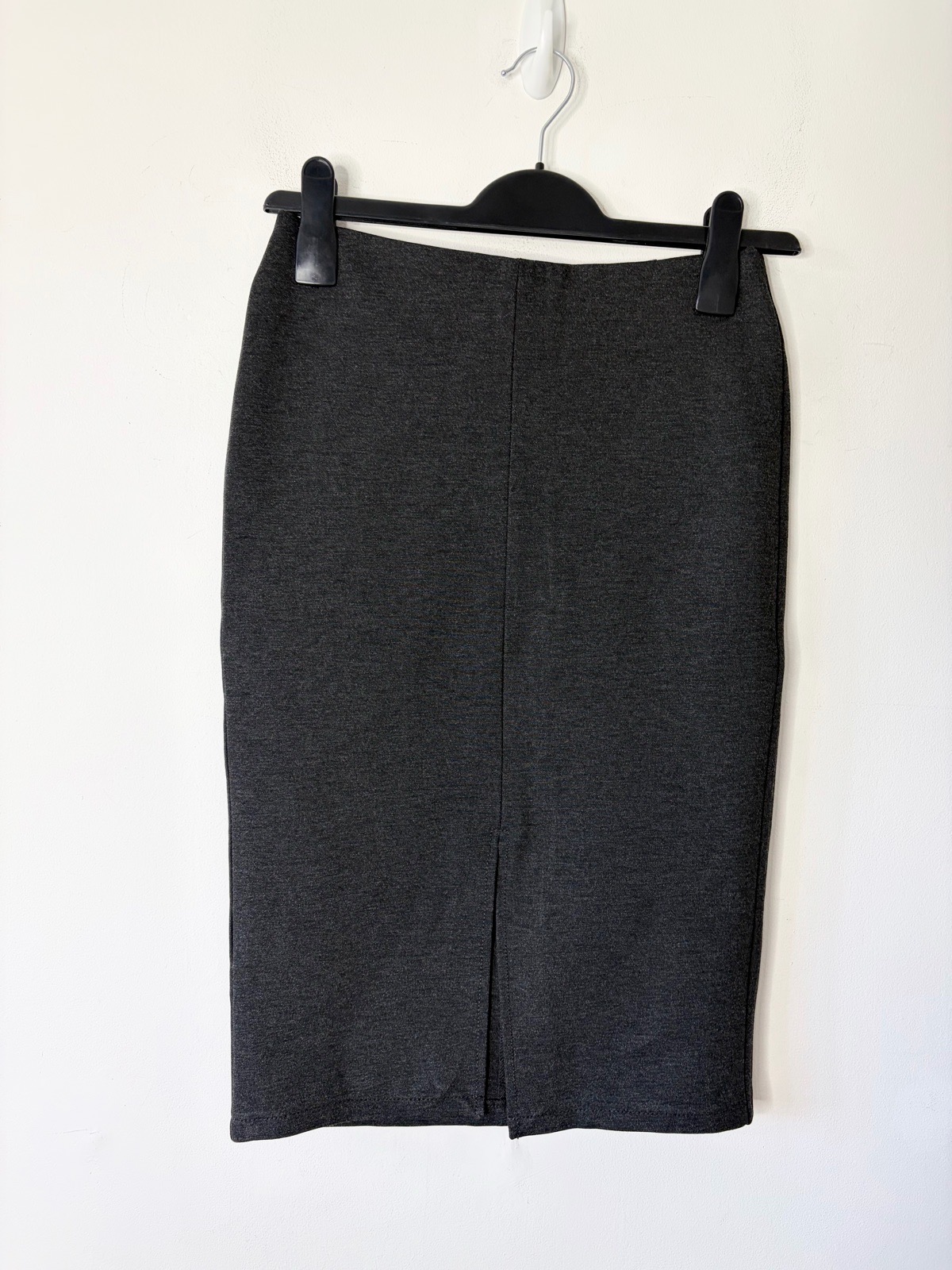 New Mango Women’s Charcoal Grey Pencil Skirt Size XS-S Workwear