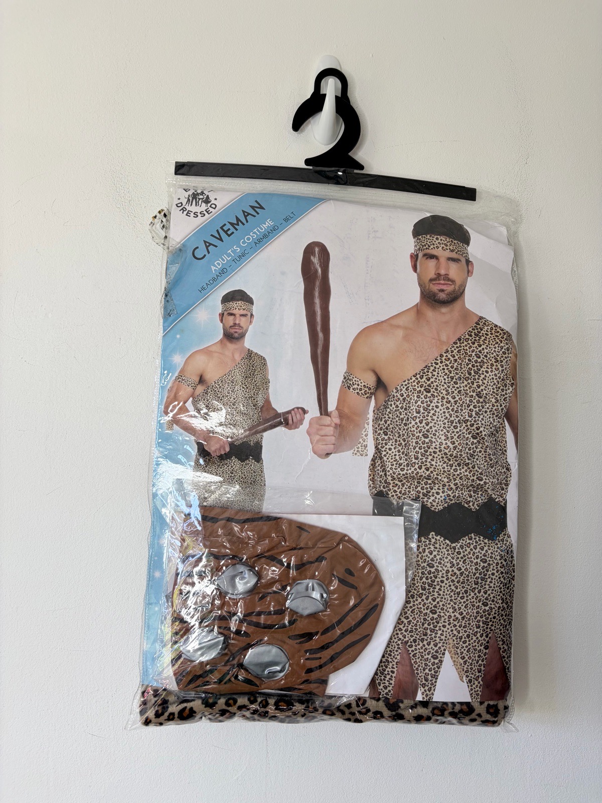 New Best Dressed Adults Cave Man Dressing Up Fancy Dress Costume One Size