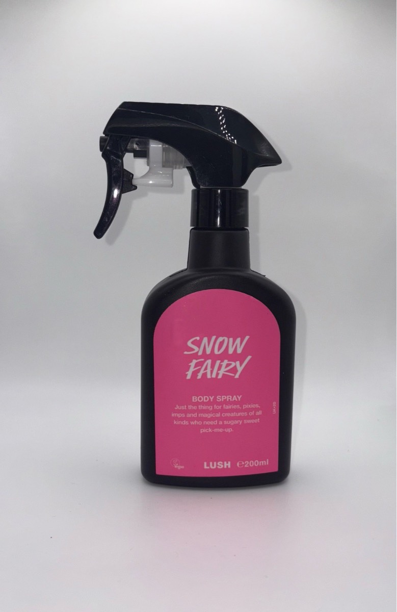Lush snow fairy body spray 200ml