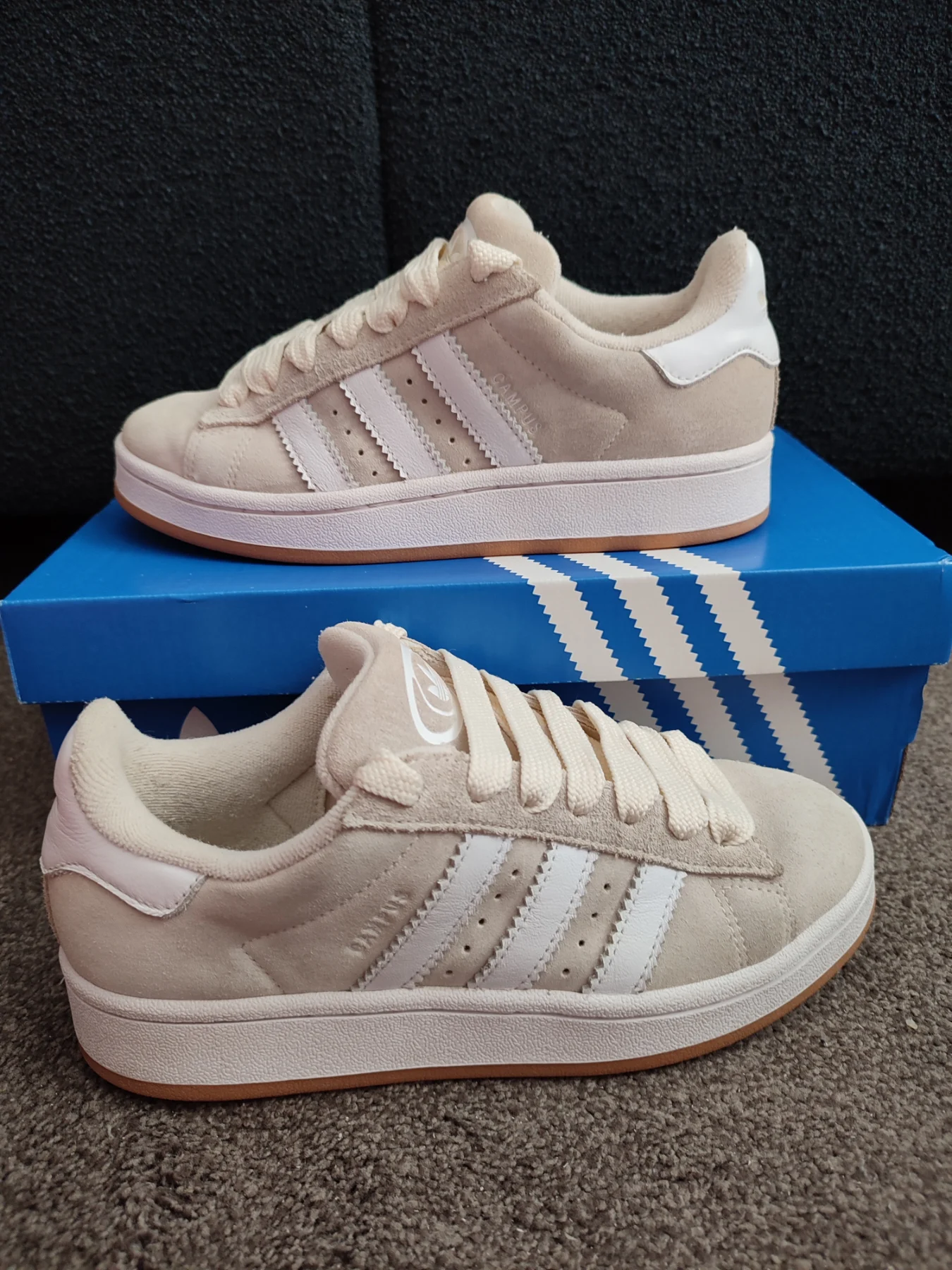 adidas Originals Campus 00s Sand Off White UK 4 EUR 36.6 ID1435