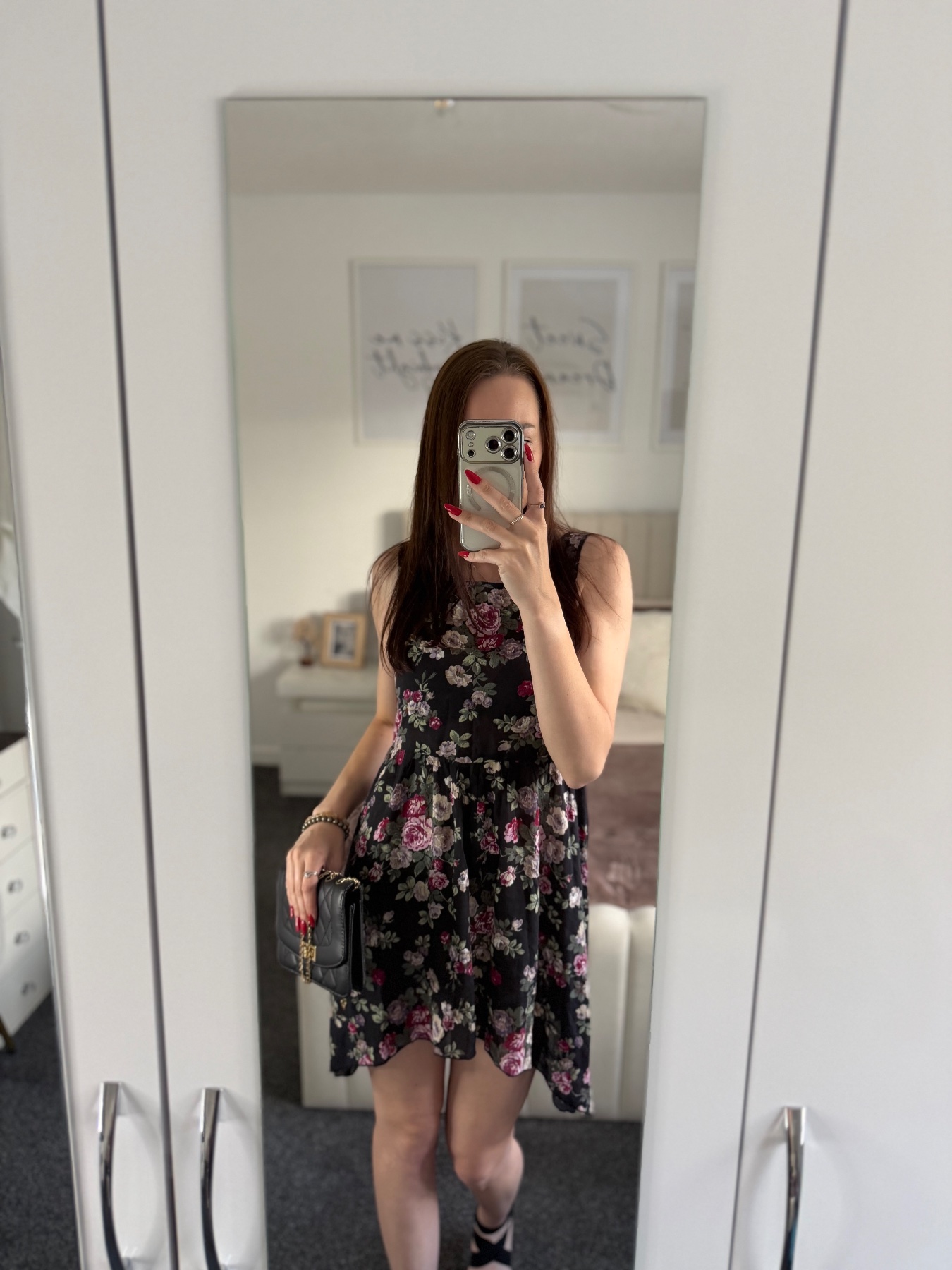 Glamorous floral summer mini dress UK10