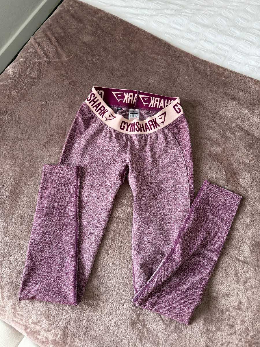 Gymshark purple low waist leggings S